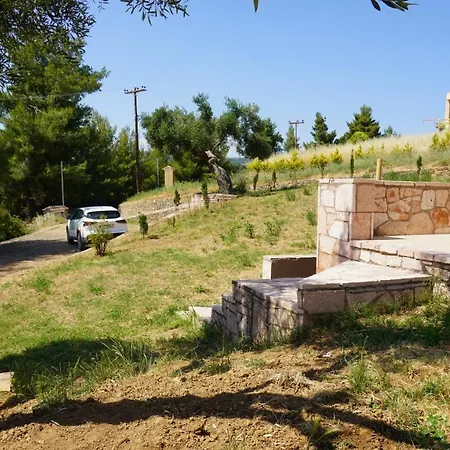 別荘 Halkidiki Kassandra 3p Exclusive Peace & Beautiful Sea Views アギア・パラスカヴィ